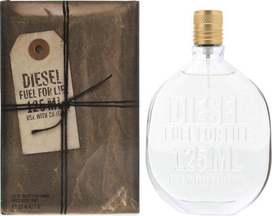 Diesel Fuel For Life 125 ml - Eau de Toilette - Herenparfum - Verpakking beschadigd