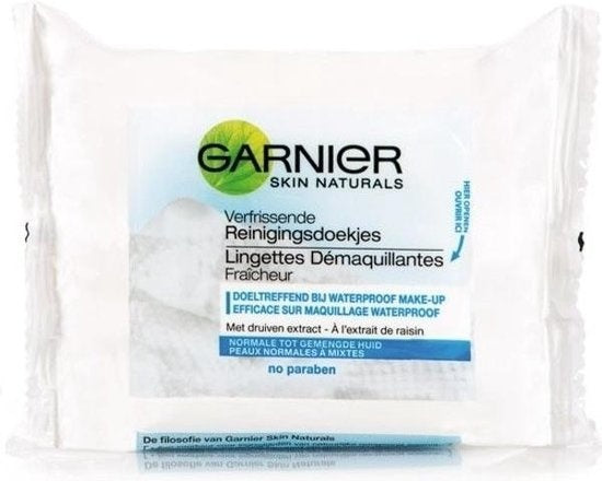 Garnier Skin Naturals Essentials - 25 stuks - Reinigingsdoekjes