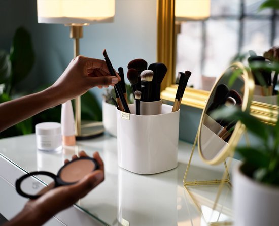 Joseph Joseph Make-up-Pinselhalter – Herausnehmbarer Einsatz – 5 Fächer – Beschädigte Verpackung 