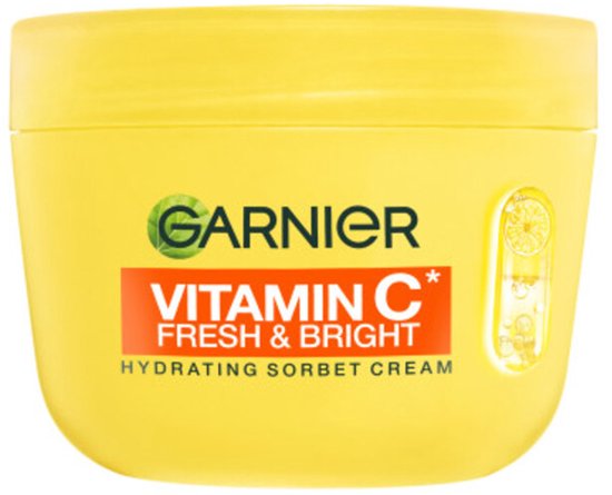 Garnier Vitamine C* Fresh & Bright Hydraterende Sorbet Crème - 85ml