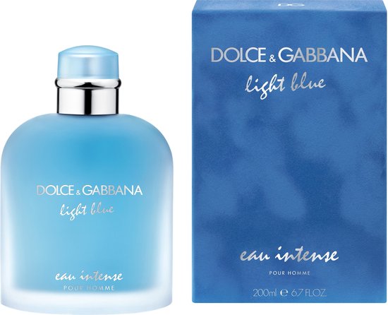 Dolce & Gabbana Light Blue Homme Eau de Parfum Intense 200ml - Beschadigde Verpakking