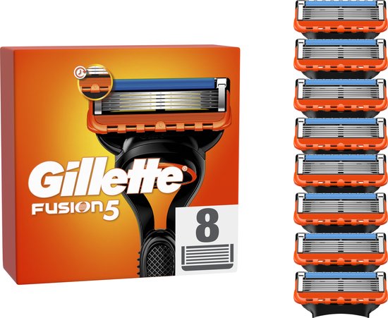 Gillette Fusion 5 - 8 Scheermesjes - Voor Mannen- Verpakking beschadigd