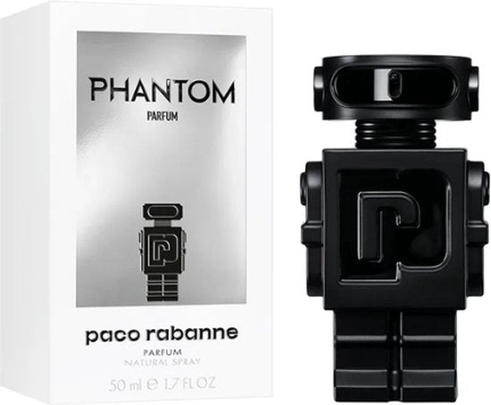 Paco Rabanne Phantom - 50 ml - parfum spray - pure parfum voor heren - Beschadigde Verpakkking
