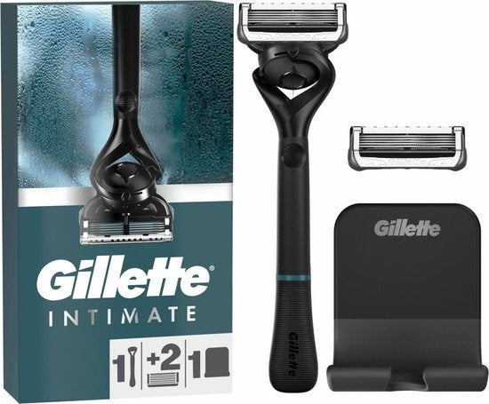 Gillette Intimate - Intimate Razor - 1 Handle + 2 Razor Blades - Damaged Packaging