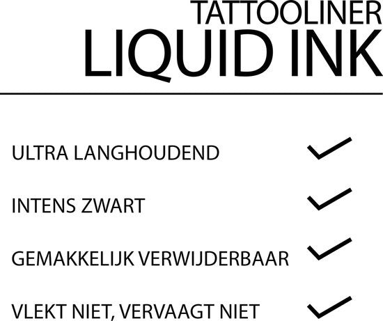 Maybelline Tattoo Studio - Tattoo Liner - Liquid Ink 710 Inked Black ‚Ultra langhoudende Liquid Eyeliner