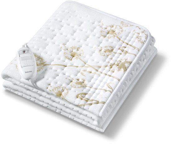 Beurer UB 33 Heizdecke - Unterbett - 150 x 80 cm - 3 Heizstufen - Baumwolle/Vlies - Beschädigte Verpackung