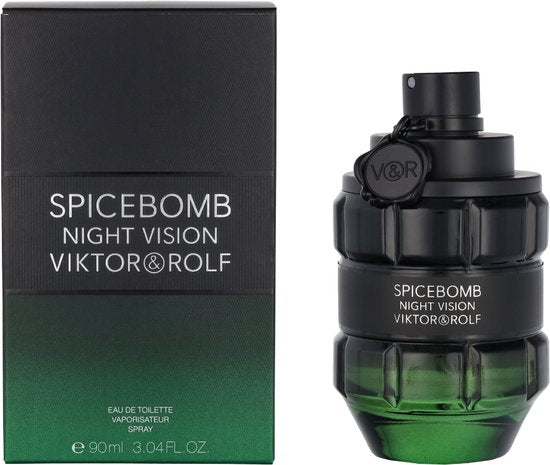 Viktor & Rolf  spicebomb/Night Vision - 90ml - Eau de toilette - Herenparfum- Verpakking beschadigd