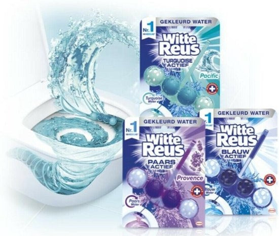 Witte Reus WC-Block WC Blue Active - Hygiene - Duopack