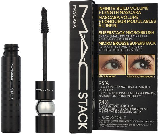 MAC Cosmetics - Stack Mascara Micro Brush - 12ml - Verpakking beschadigd