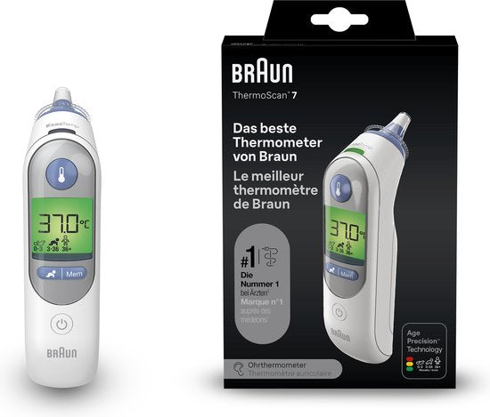 Braun IRT 6520 ThermoScan 7 Thermometer – Verpackung beschädigt