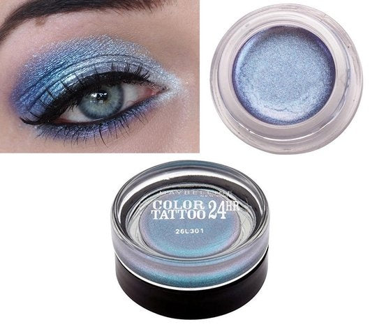 Maybelline Color Tattoo 24H - 87 Mauve Crush - Blue - Eyeshadow