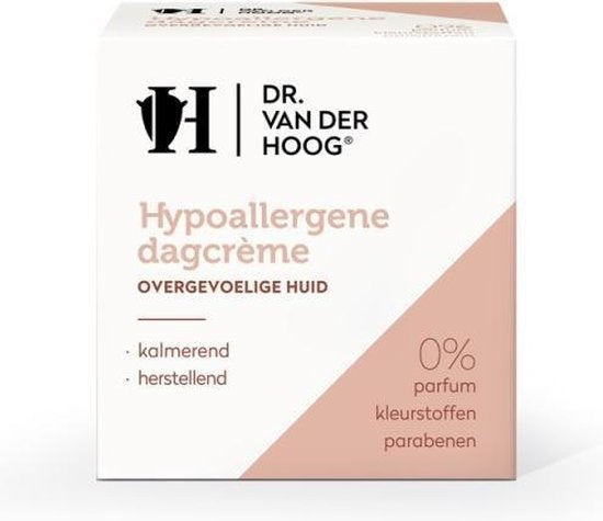 Dr. van der Hoog hypoallergene dagcrème pot - 50 ml