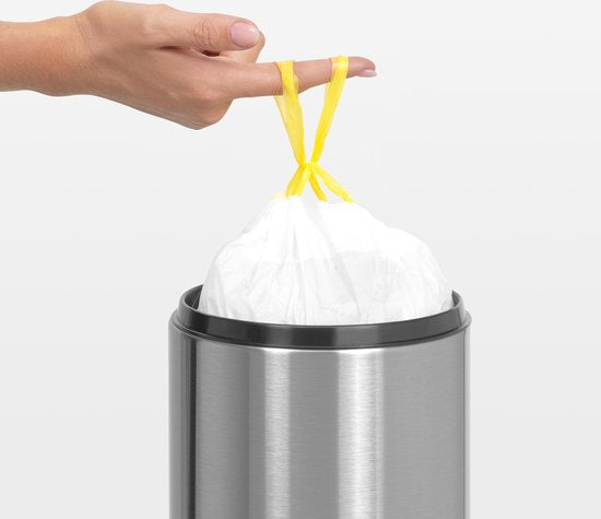 Brabantia Touch Bin Prullenbak - 3 liter - Badkamer -  Fingerprint Proof - Matt Steel