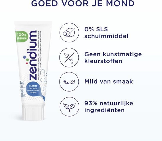 Zendium Classic Toothpaste 75ml