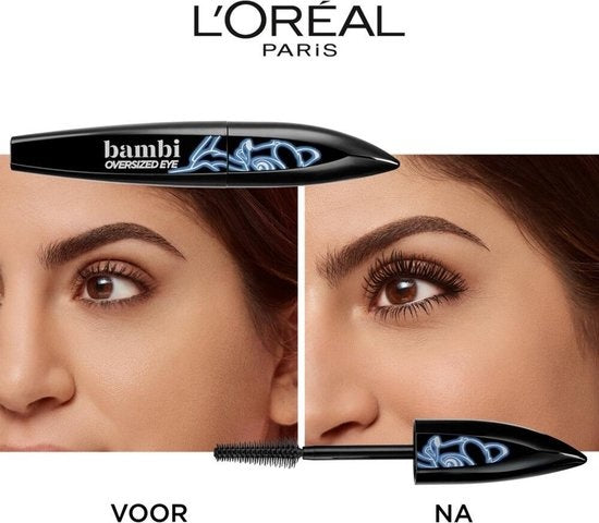 L'Oréal Paris Bambi XXL Oversized Eye Mascara - Black - Volume &amp; Length Mascara - 8,9ml