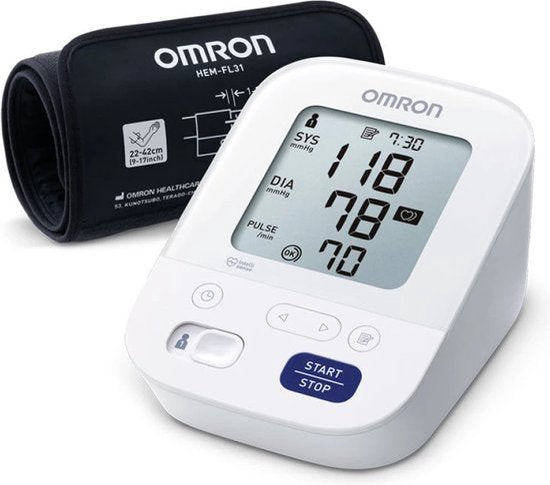 Bloeddrukmeter Omron M3 Comfort versie 2020