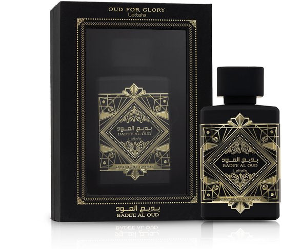Lattafa Oud For Glory Badee Al Oud 100 ml - Eau de Parfum - Unisex Parfum - Beschadigde Verpakking