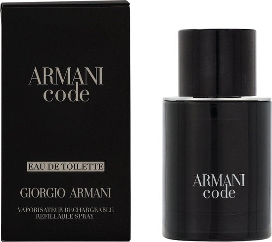 Giorgio Armani Code Homme Navulbaar Eau de toilette spray 50 ml - beschadigde verpakking