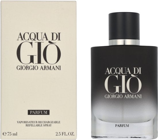 Armani Acqua di Gio - 75 ml - Navulbaar - Pure Herenparfum