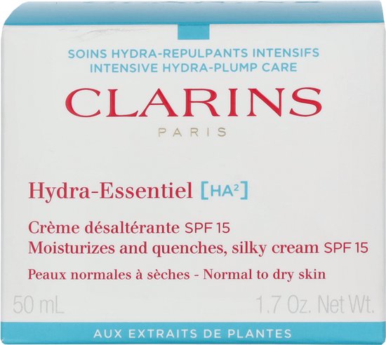Clarins Dagcrème Face Hydra-Essentiel Moisturizing Day Cream - Beschadigde verpakking