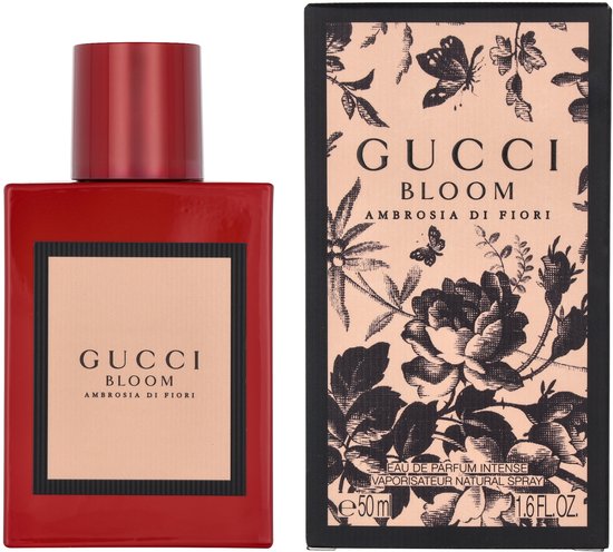 Gucci Bloom Ambrosia di Fiori 50 ml Eau de Parfum - Women's Perfume - Damaged Packaging