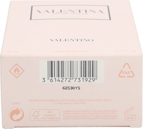 Valentino Valentina 80ml eau de parfum - Verpakking beschadigd