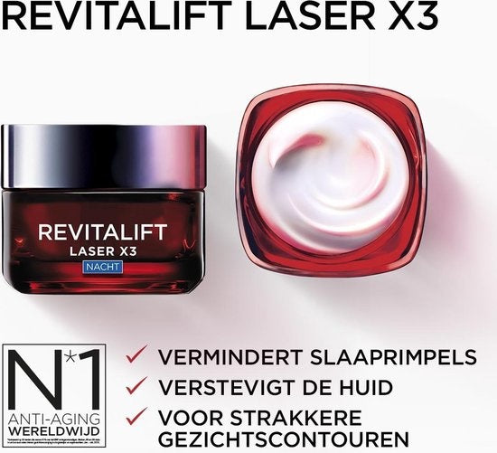 L'Oréal Paris Skin Expert Revitalift Laser X3 Anti-Falten-Nachtcreme