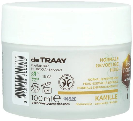 De Traay - Bee Honest Gezichtscrème Kamille - 100 ml