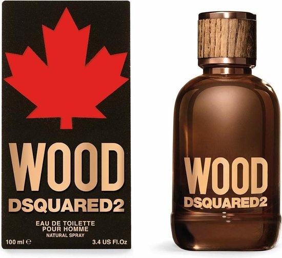 Dsquared Wood pour homme 100 ml - Eau de Toilette - Men's perfume - Packaging missing/damaged