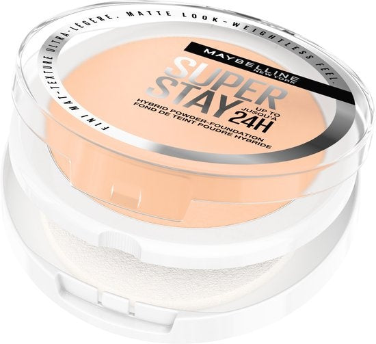 Maybelline New York – SuperStay 24H Hybrid Powder Foundation – 10