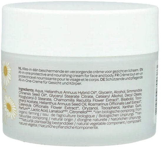 De Traay - Bee Honest Gezichtscrème Kamille - 100 ml