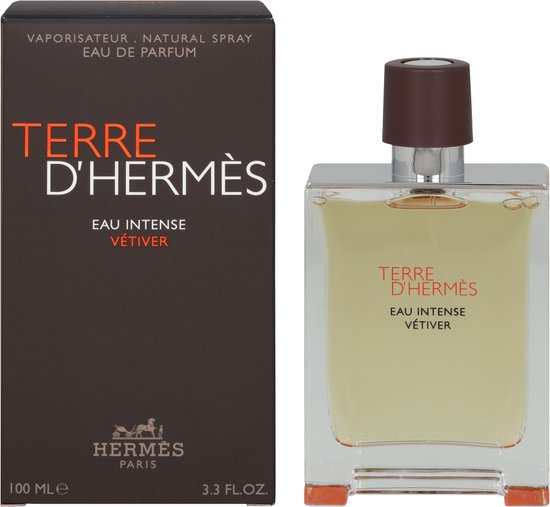Hermes Terre d'Hermès Eau Intense Vétiver 100 ml - Eau de Parfum - Herenparfum