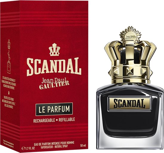 Jean Paul Gaultier Scandal Le Parfum Navulbaar - Herenparfum intense eau de parfum - 50 ml - Herenparfum