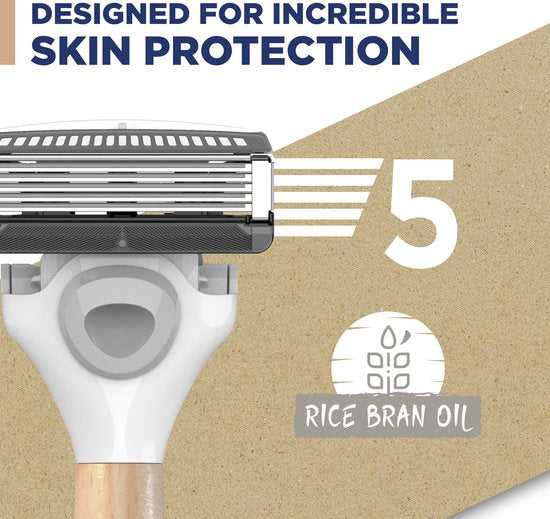 Wilkinson Sword Hydro 5 Skin Protection Premium Edition - Refill Blades - Pack of 4 - Damaged packaging