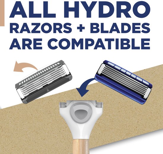 Wilkinson Sword Hydro 5 Skin Protection Premium Edition - Refill Blades - Pack of 4 - Damaged packaging