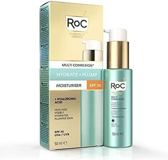 RoC Multi Correxion Hydrate & Plump Moisturiser SPF30 - Verpakking beschadigd