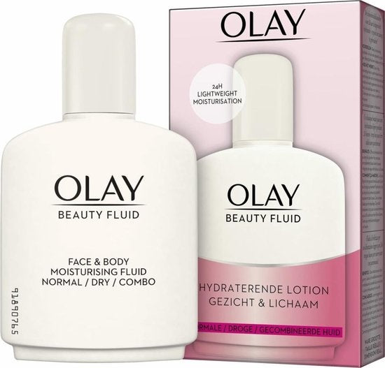 Olay Beauty Fluid Hydraterende Lotion Voor Gezicht En Lichaam - 100 ml