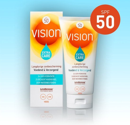 Vision Extra Care SPF 50 - Sunscreen - Factor 50 - 180 ml - Packaging damaged