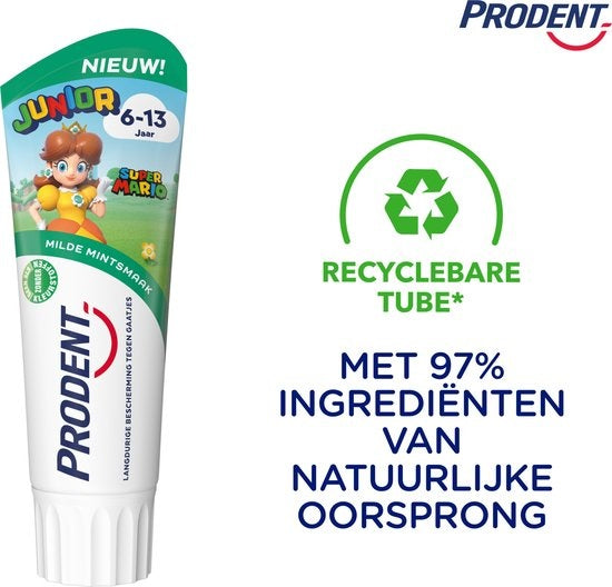 Prodent toothpaste Junior 6-13 Years Toothpaste Super Mario 75 ml