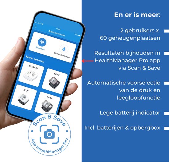 Beurer BC 27 Handgelenk-Blutdruckmessgerät – Kompaktes Pulsmessgerät – Handlich für unterwegs