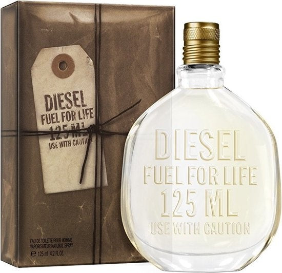 Diesel Fuel For Life 125 ml - Eau de Toilette - Herenparfum - Verpakking beschadigd