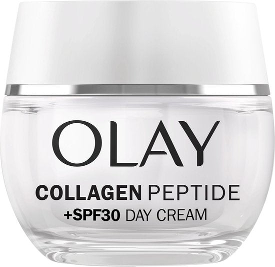 Olay Collagen Peptide SPF30 Tagescreme – Stärkt – regeneriert und spendet Feuchtigkeit – 50 ml – Verpackung beschädigt