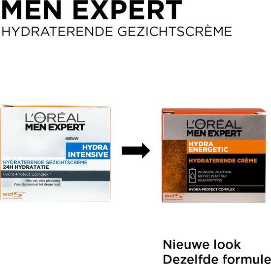 L'Oréal Paris Men Expert Hydra Energetic – 50 ml – feuchtigkeitsspendende Tagescreme