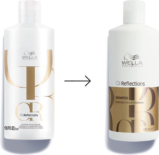 Wella Professionals Oil Reflections Luminous Reveal Shampoo - for Dry Hair - 500 ml