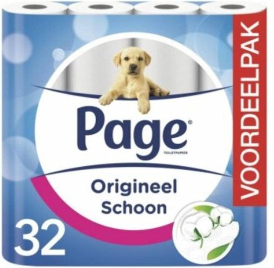 Page Origineel Schoon wc papier - 32 rollen