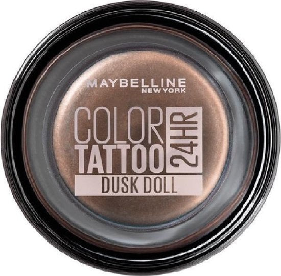 Maybelline Eye Studio Color Tattoo 24H Cream Eyeshadow - 240 Dusk Doll - Brown