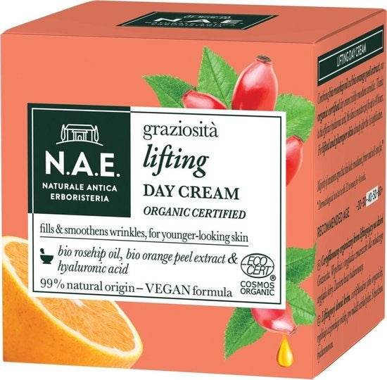 NAE Graziosit√† Lifting Day Cream Vegan - 50 ml - Packaging damaged