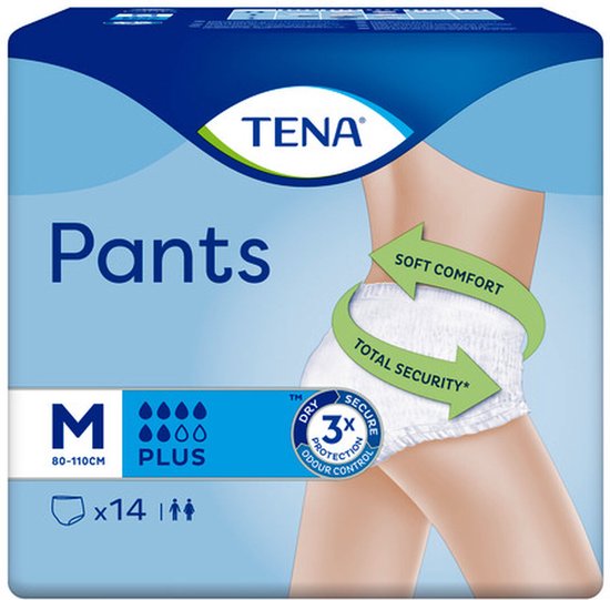 Pants Plus M Incontinence - 14 pieces - Incontinence diapers