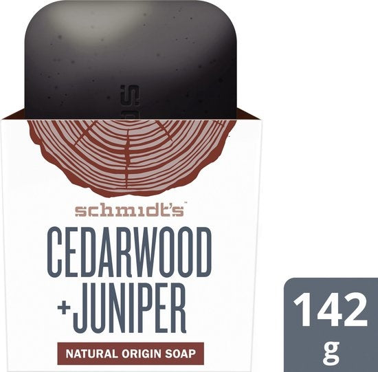 Schmidt's Cedarwood + Juniper Natural Soap Bar - 142 g