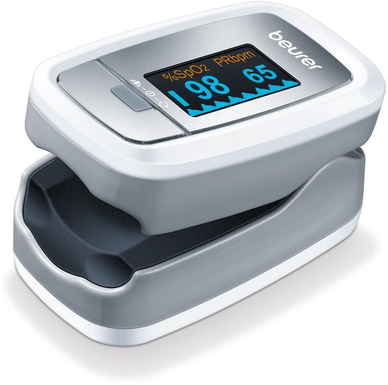Beurer PO 30 Sättigungsmessgerät – Finger-Sauerstoffmessgerät
